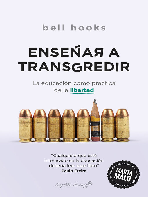 Cover image for Enseñar a transgredir